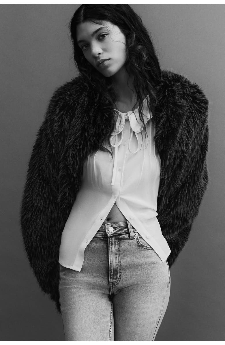 H&M Flared High Jeans, Alternate, color, Light Denim Blue