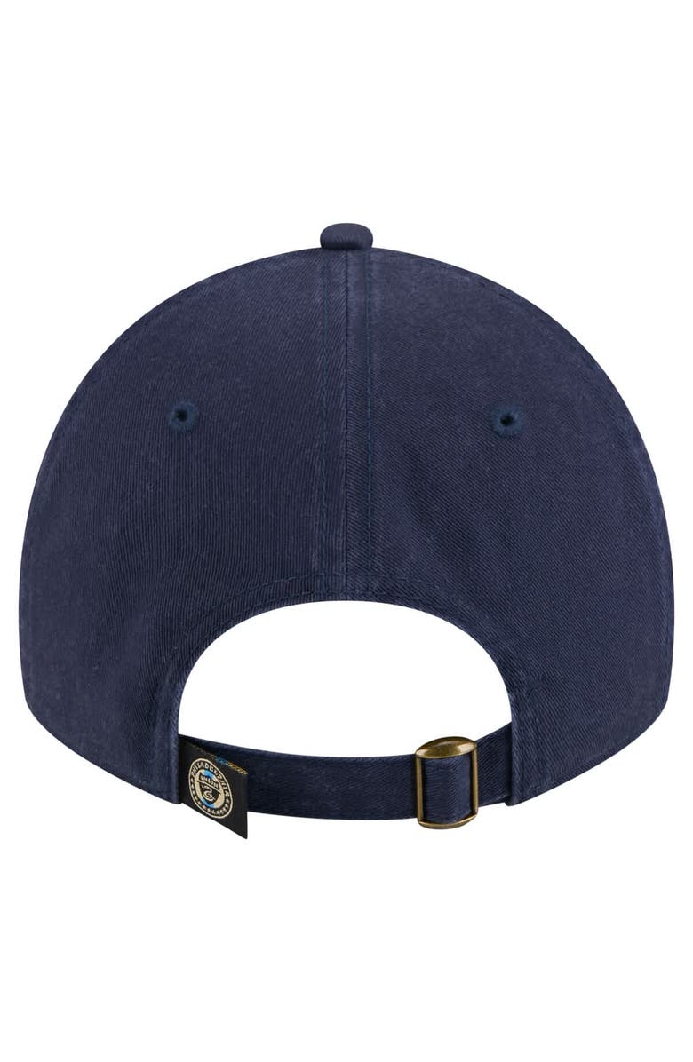 New Era Women's New Era  Navy Philadelphia Union Script 9TWENTY Adjustable Hat, Alternate, color, Navy