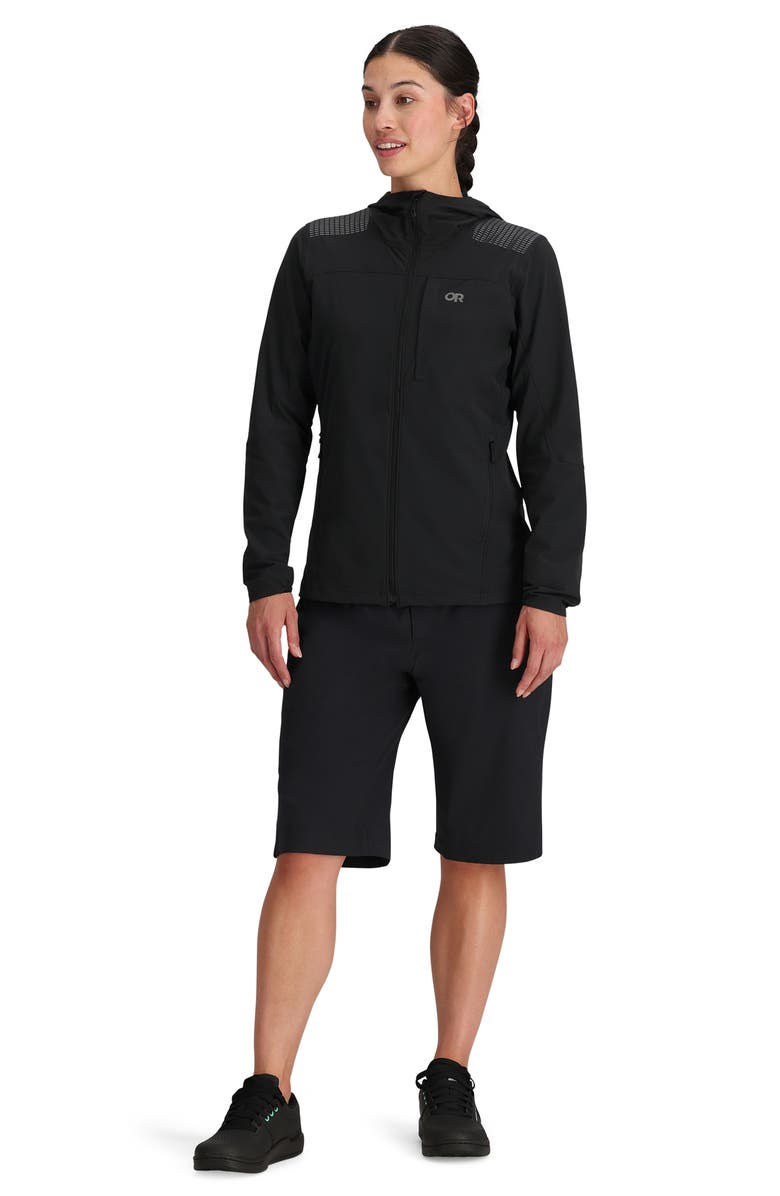 Outdoor Research Ferrosi Water Resistant DuraPrint Hooded Jacket, Alternate, color,