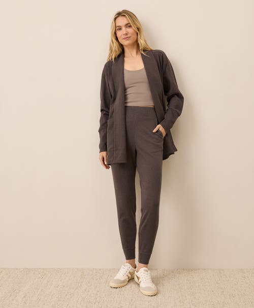 Pact Everyday Organic Cotton Airplane Joggers In Brown