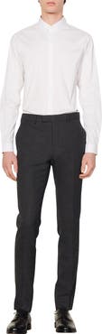 SANDRO Wool suit trousers