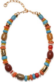 Lizzie Fortunato Souvenir Bead Necklace