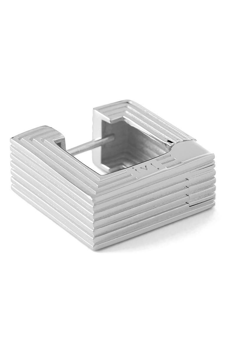 IVI Los Angeles Small Aurelia Hoop Earrings, Alternate, color, Silver