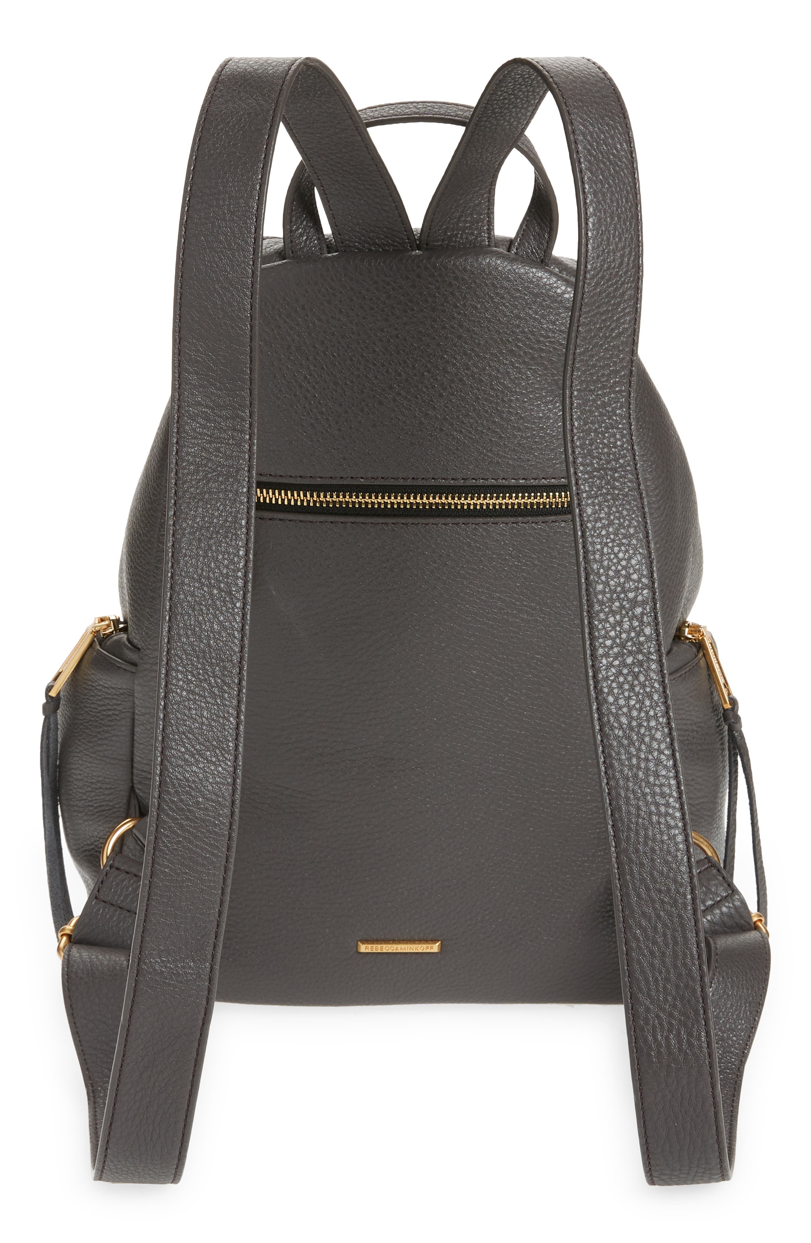 Rebecca Minkoff Julian Leather Backpack, Alternate, color, 