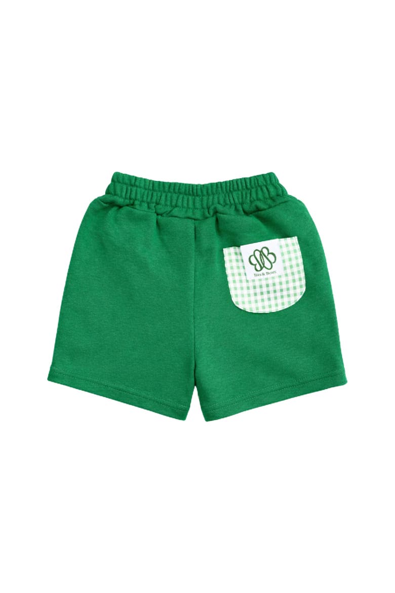 Seersucker Pocket Shorts, Alternate, color, Green