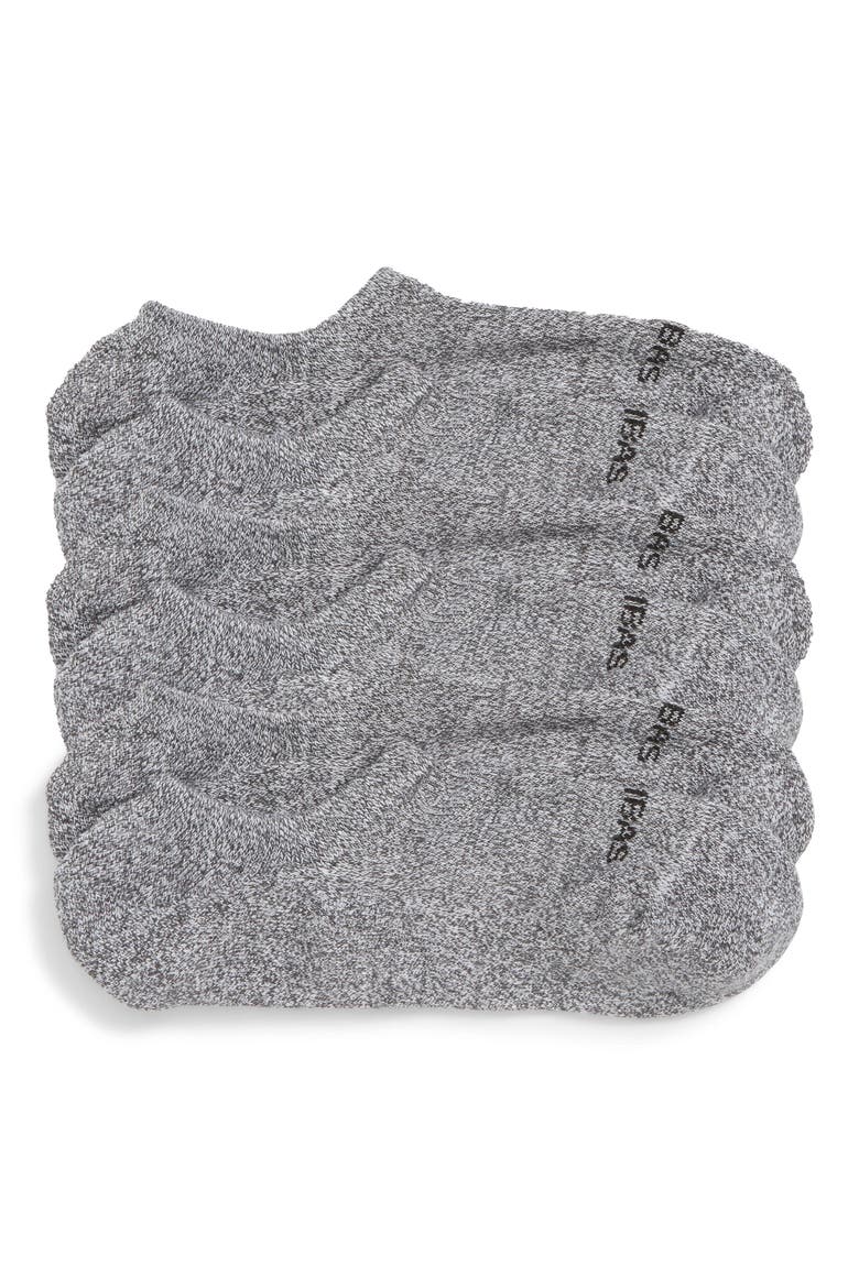 3-Pack Cushion No-Show Socks, Main, color, GREY