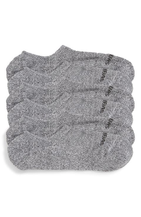 3-Pack Cushion No-Show Socks