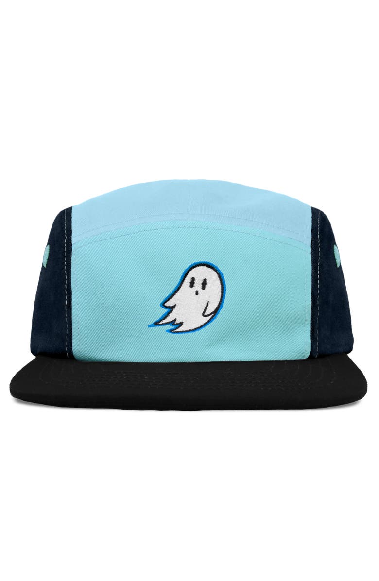 Dalix Mens Ghost 5 Panel Camper Hat, Main, color, Light Blue