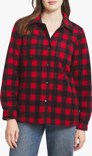 Lands' End Polar Fleece Shirt Jacket