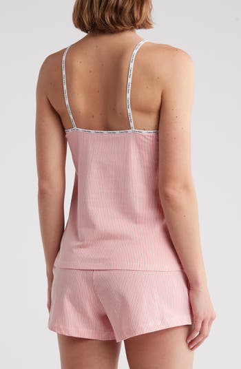 Stretch Cotton Camisole & Shorts Pajamas
