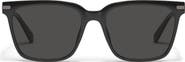 QUAY Recap 56mm Small Square Sunglasses