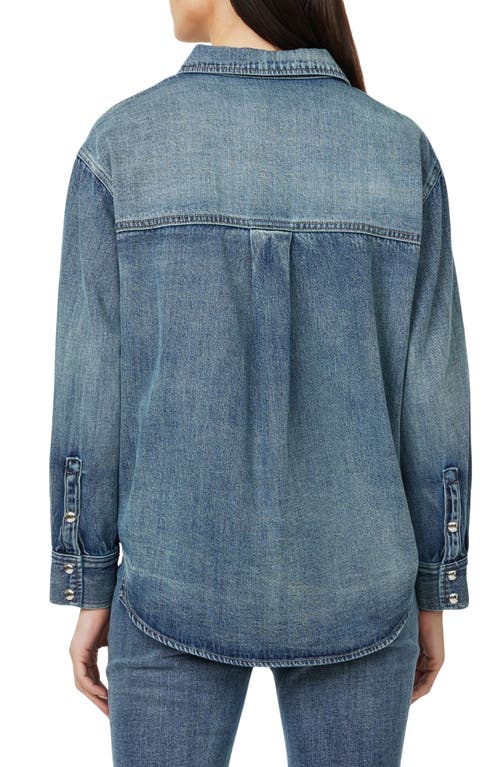 Habitual Oversize Denim Shirt In Blue