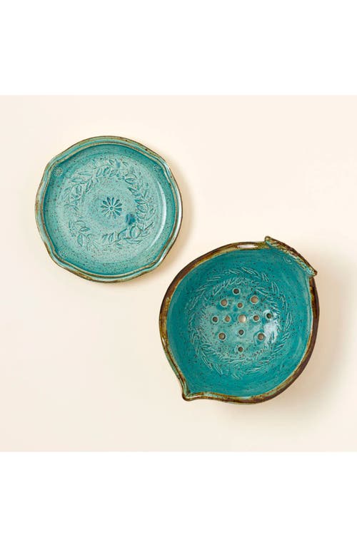 Uncommon Goods Berry Bowl In Blue