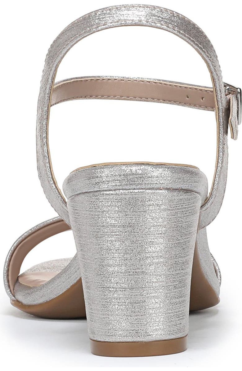 Naturalizer Bristol Sandal, Alternate, color, Soft Silver Faux Leather