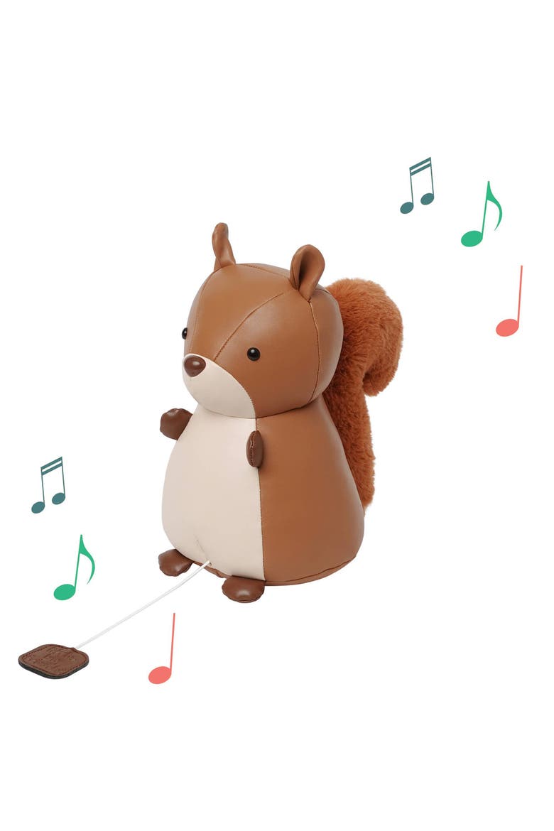 Musical Friends - Squirrel, Plush Baby Music Box, Nursery Toy, Main, color, Brown