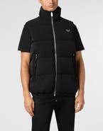 PHILIPP PLEIN Nylon Down Jacket Vest Men