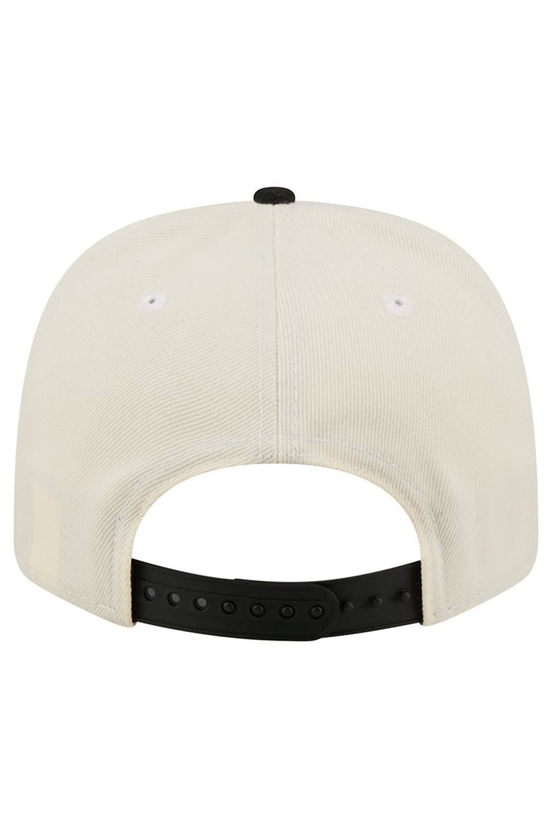 Men's New Era Cream/Black Army Black Knights America's 250th 9SEVENTY Adjustable Hat, Alternate, color, Cream