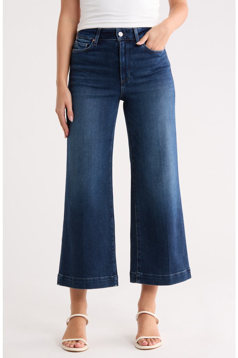 Anessa High Waist Ankle Wide Leg Jeans, Main, color, REAGENT STREET