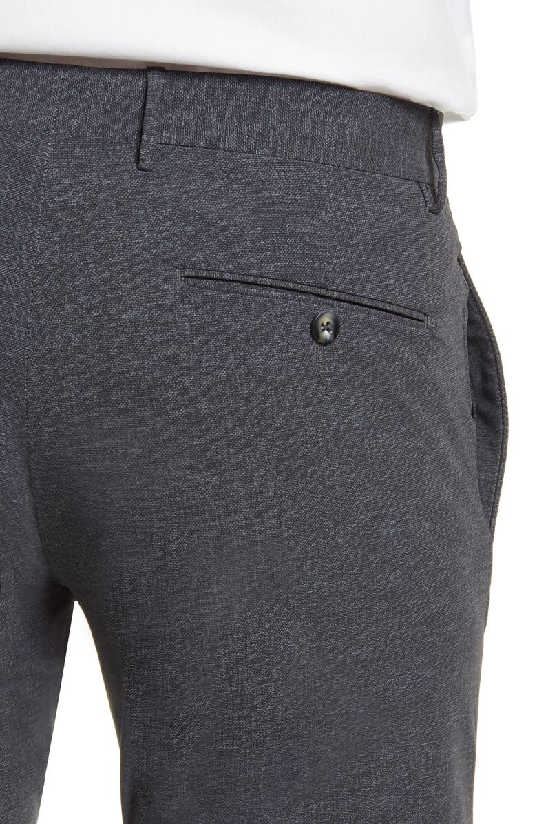 Zanella Active Stretch Flat Front Dress Pants, Alternate, color,