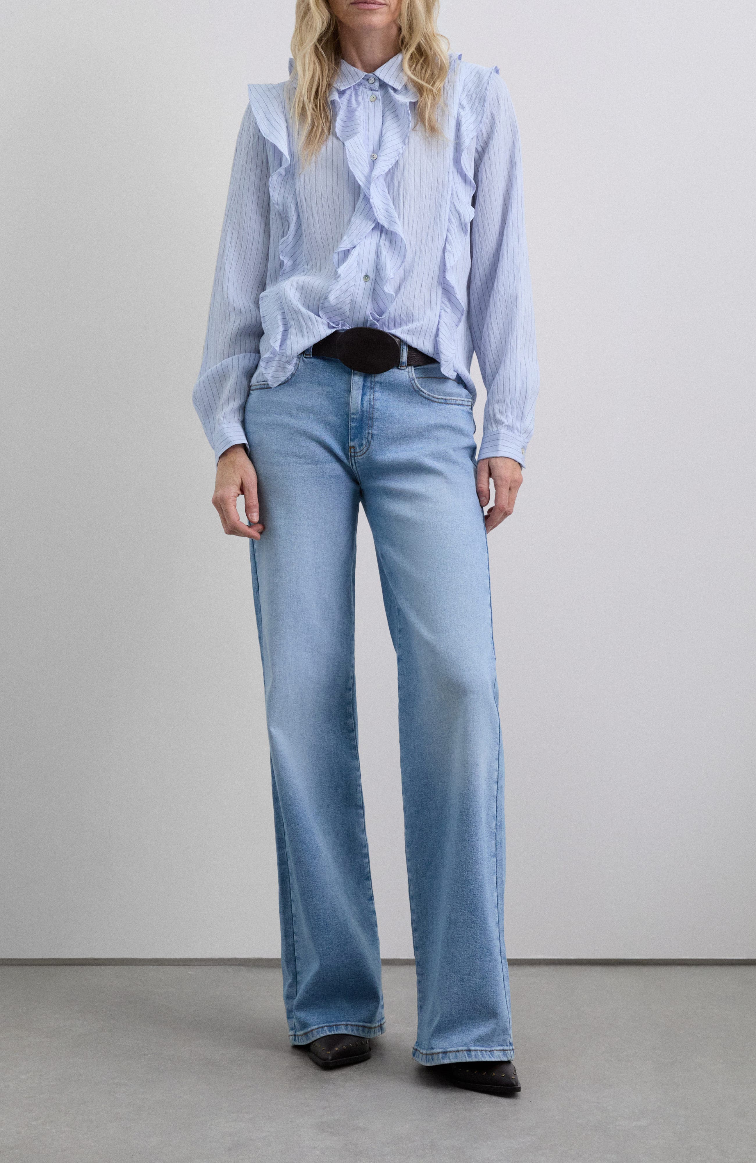 Stripesfrill Shirt - image 2