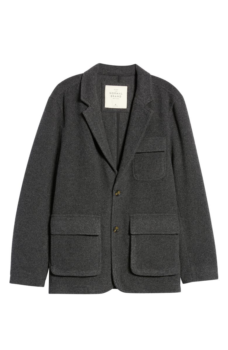 The Normal Brand Felted Blazer, Alternate, color,