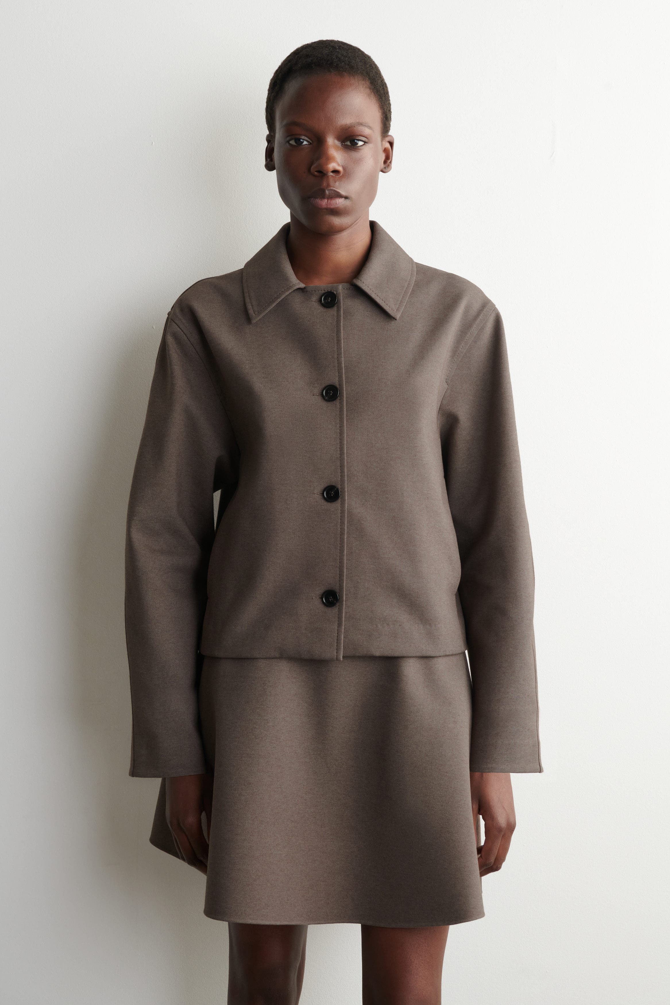 Rounded Jersey Jacket - image 2