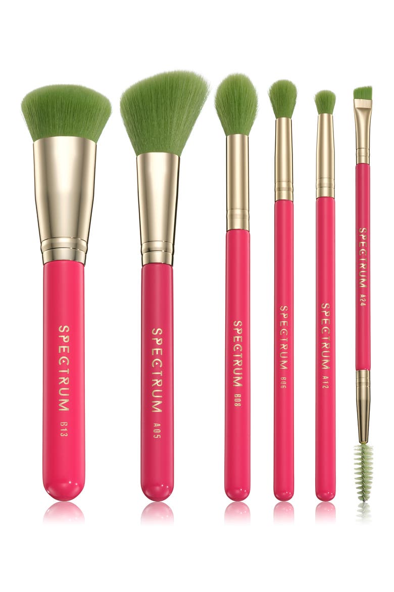 Cocktails Collection Cosmopolitan 6-Piece Makeup Brush Set, Alternate, color, COSMOPOLITAN
