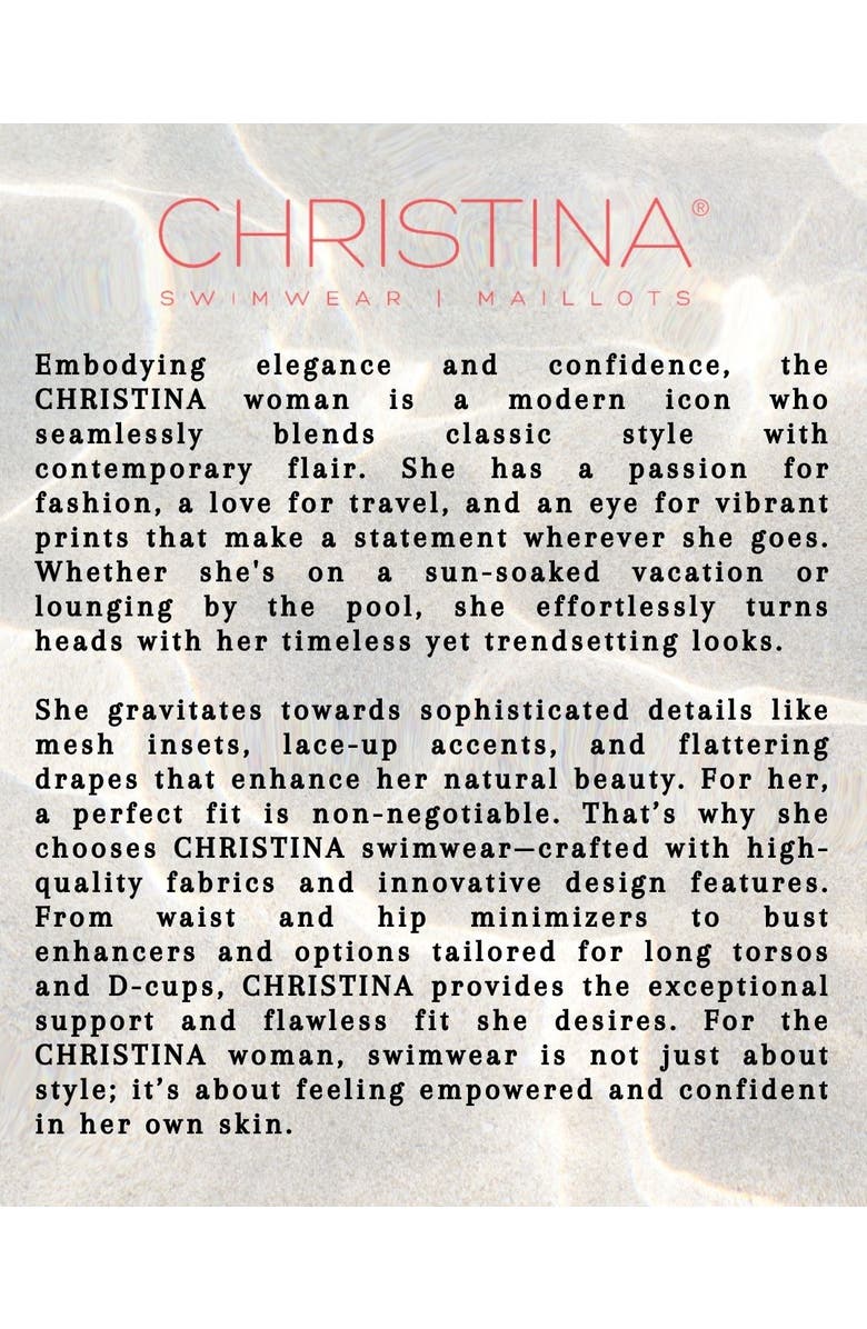 Christina Jungle Crush Bandini Scarf Hem, Alternate, color, Denim Blue