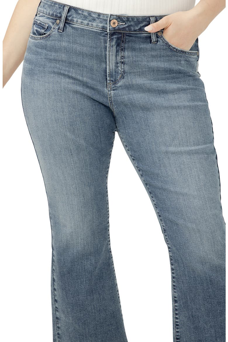 Elyse Kick Flare Leg Jeans, Alternate, color, VIRGINIA