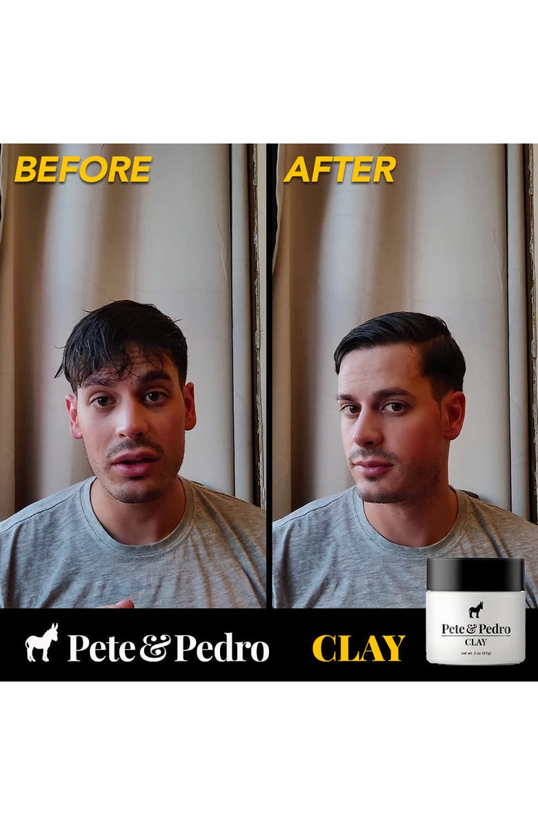 Pete & Pedro Hair Clay 2 oz., Alternate, color, NO COLOR