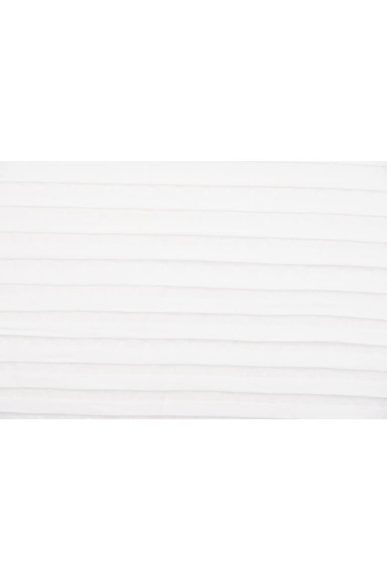 Tess Dove Queen Quilt, Alternate, color, White