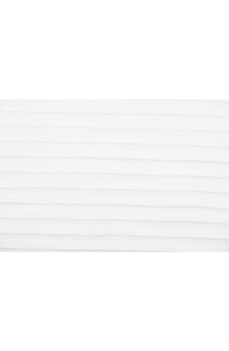 ELISABETH YORK Tess Dove Queen Quilt, Alternate, color, White