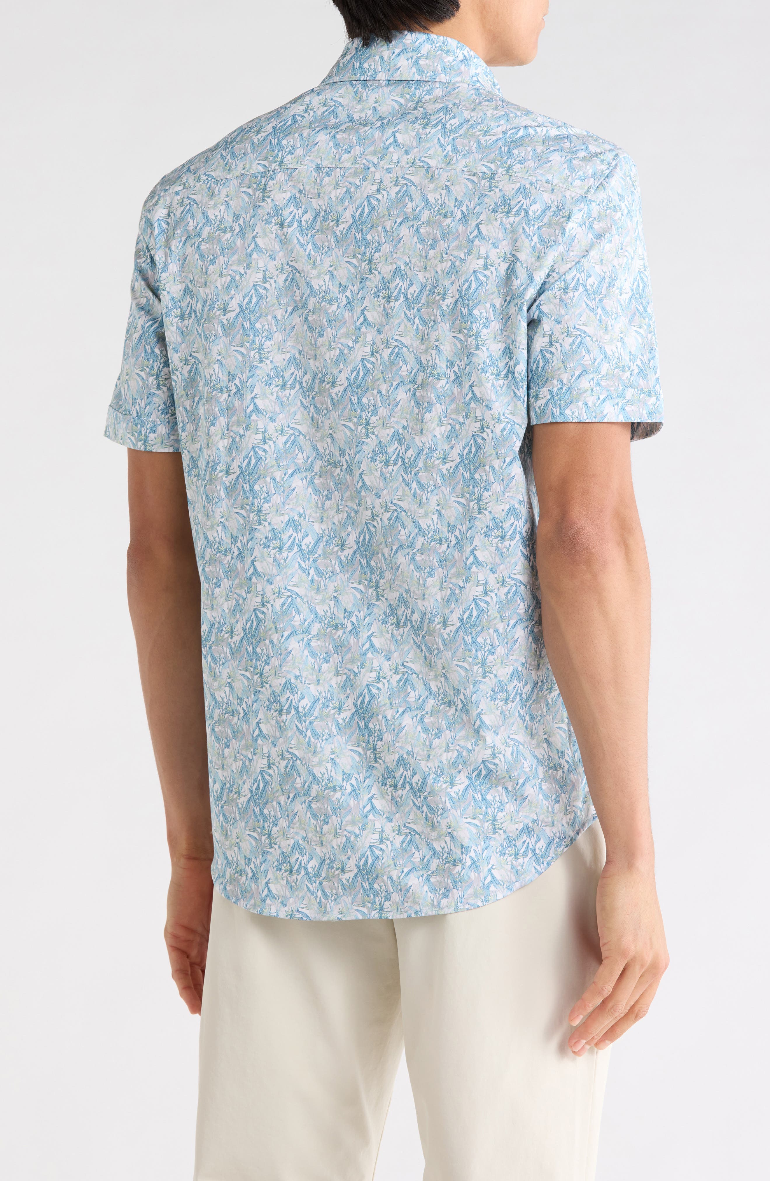 Short Sleeve Woven Shirt - image 2