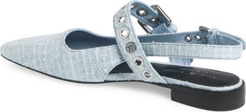 Moto Astra Mary Jane Slingback Flat