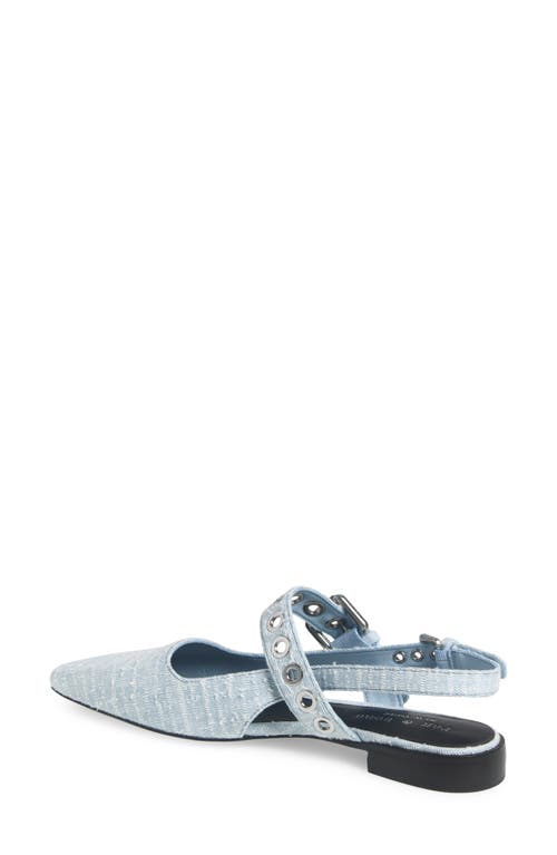 Rag & Bone Astra Slingback Flat In Animal Print