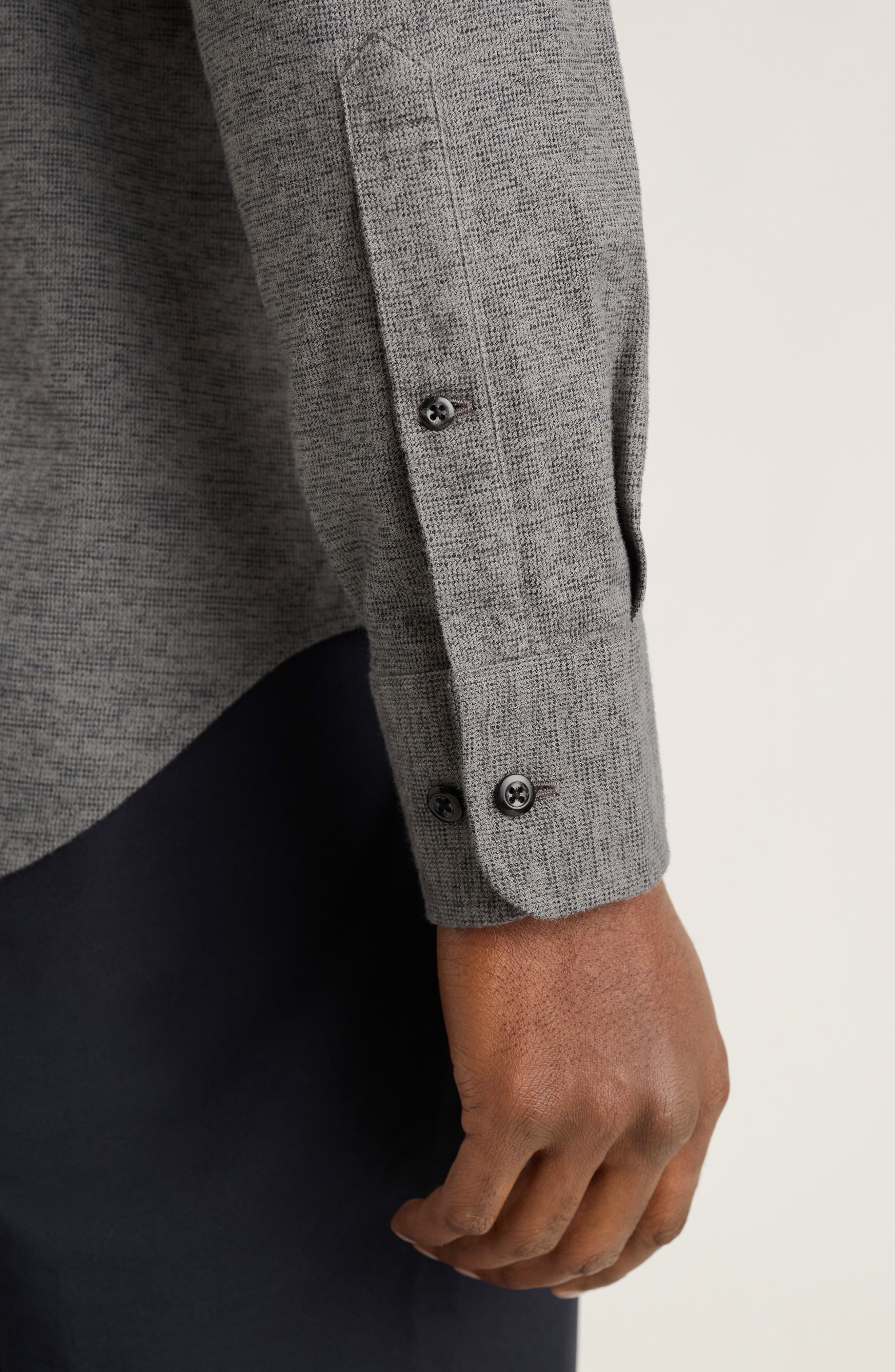 Everyday Lightweight Flannel Button-Down Shirt - image 2