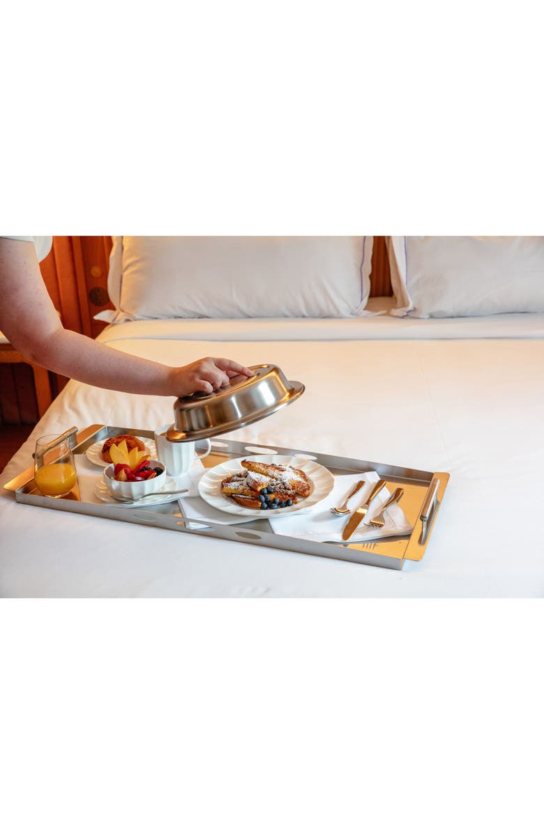 Fortessa Grand City 40-Piece Flatware Set, Alternate, color, Silver