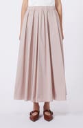 Weekend Max Mara Curvato A-Line Woven Skirt