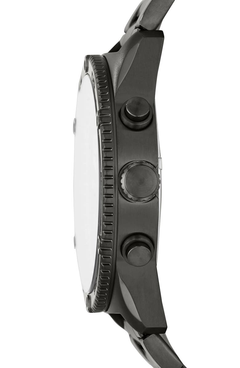 Fossil Men's Brox Manual Three-Hand Watch, 50mm, Alternate, color, Smoke
