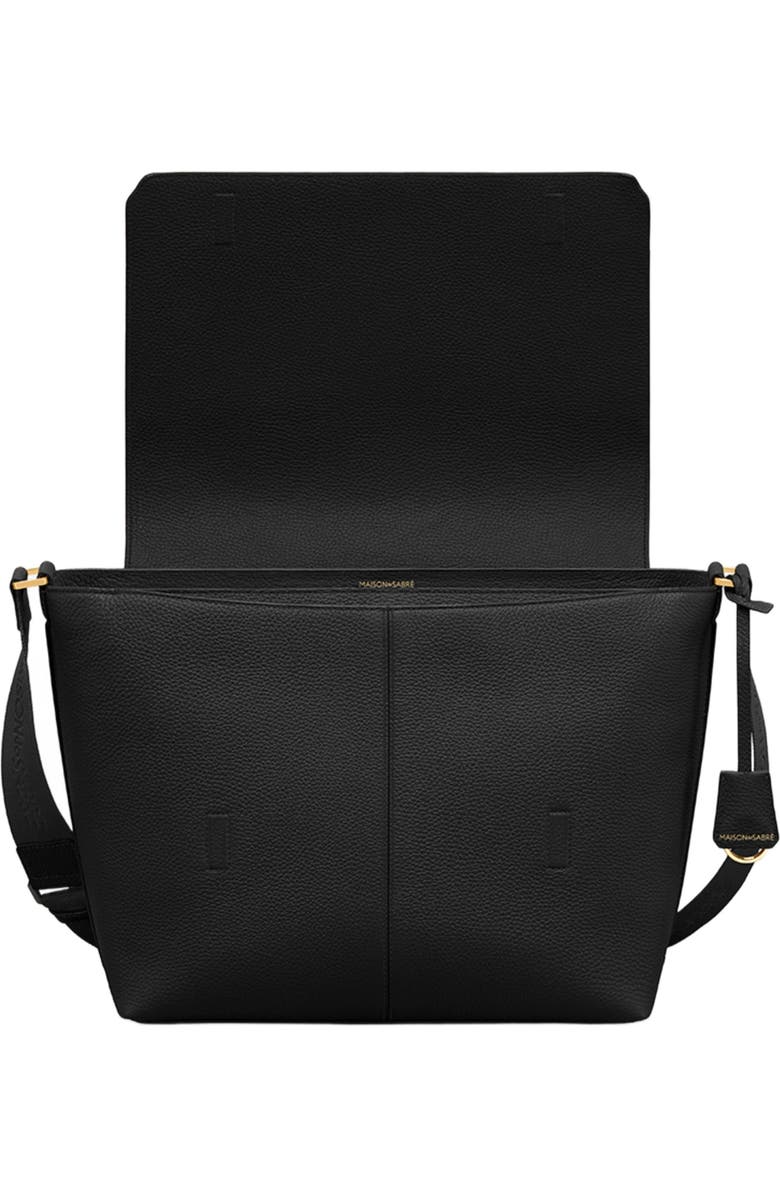 MAISON de SABRÉ Leather Flaire Messenger Bag, Alternate, color,
