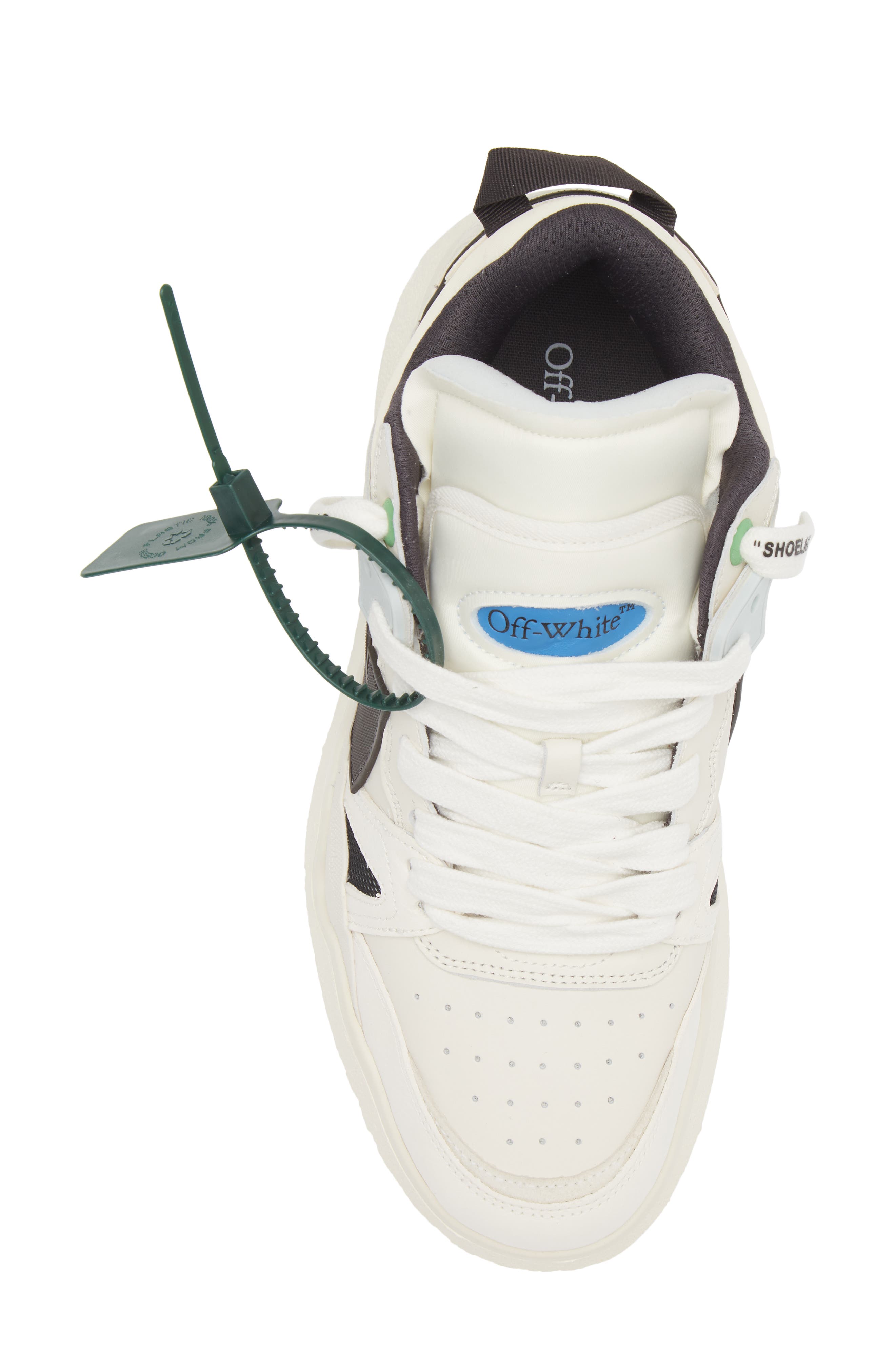 Off-White Mid Top Sponge Sneaker, Alternate, color, 