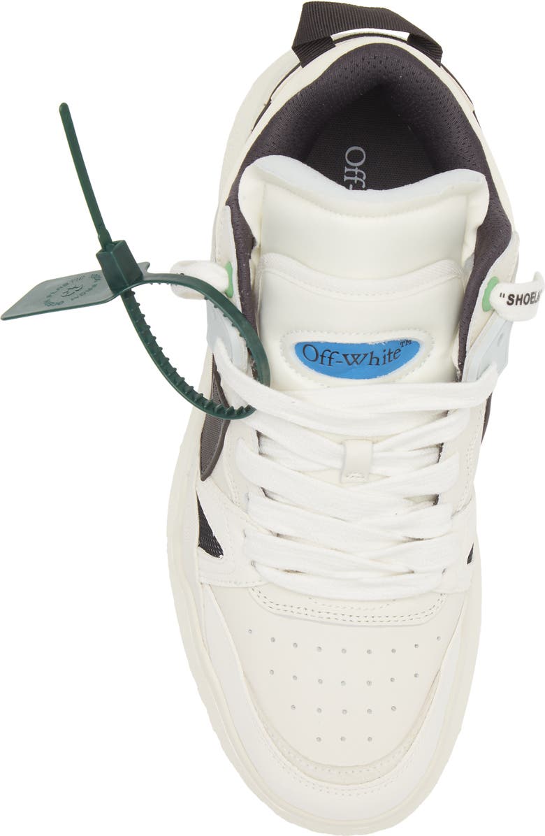 Off-White Mid Top Sponge Sneaker, Alternate, color,