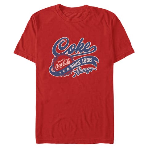 Men's Coca Cola Since 1886 Always  Graphic T-Shirt