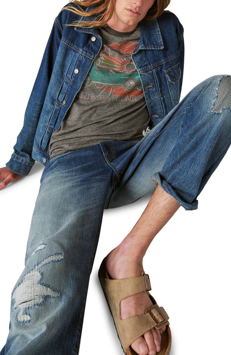 Lucky Brand Mustang King Graphic T-Shirt, Alternate, color,