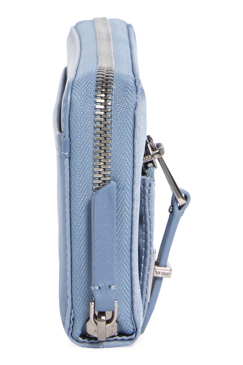 Zip Around Continental Wallet, Alternate, color, CORNFLOWER