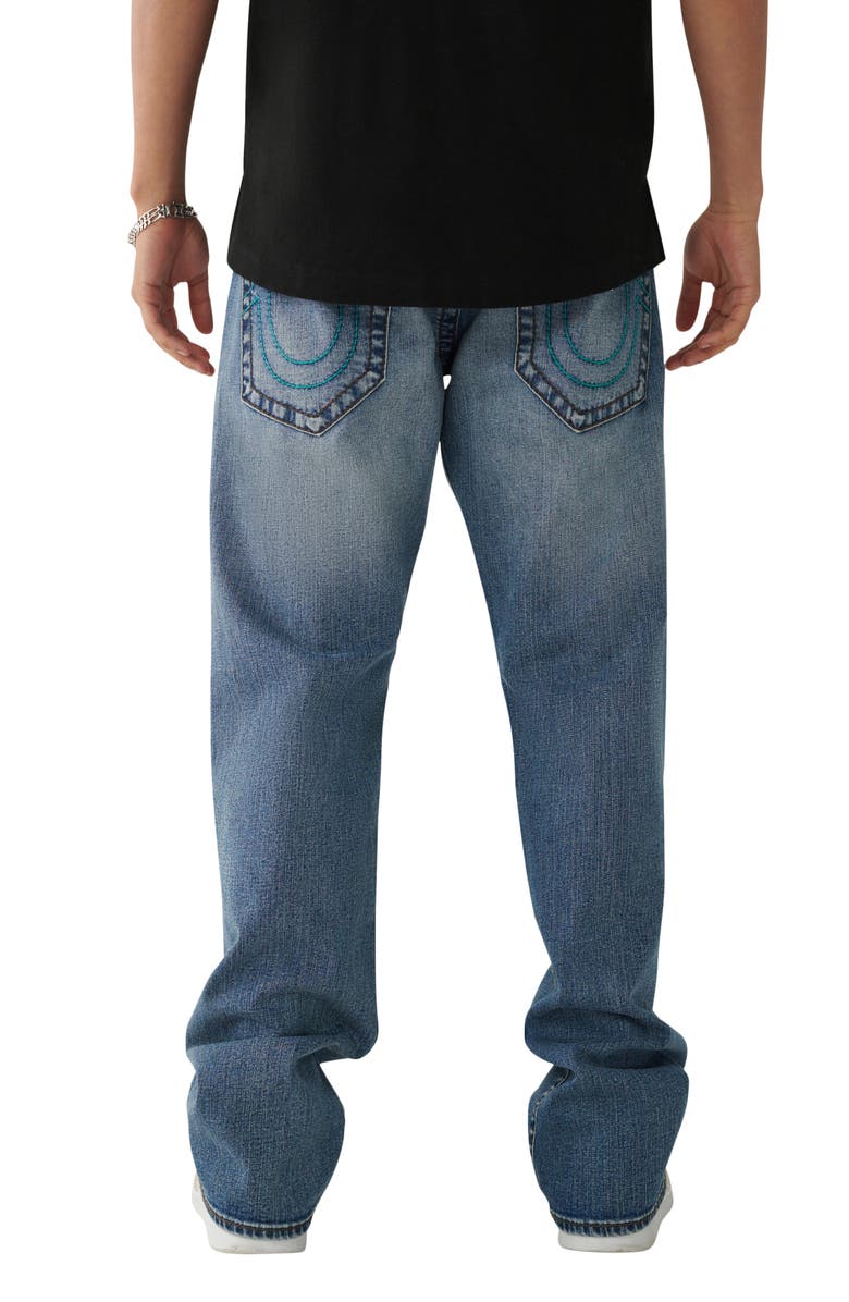 True Religion Brand Jeans Ricky Big T Straight Leg Jeans, Alternate, color, 