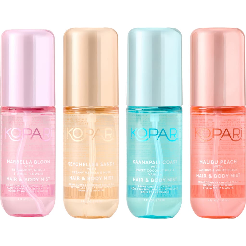 Kopari Scents Of Paradise Hair & Body Mist Set In No Color