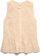 PER UNA BY M&S Shirred Button Top