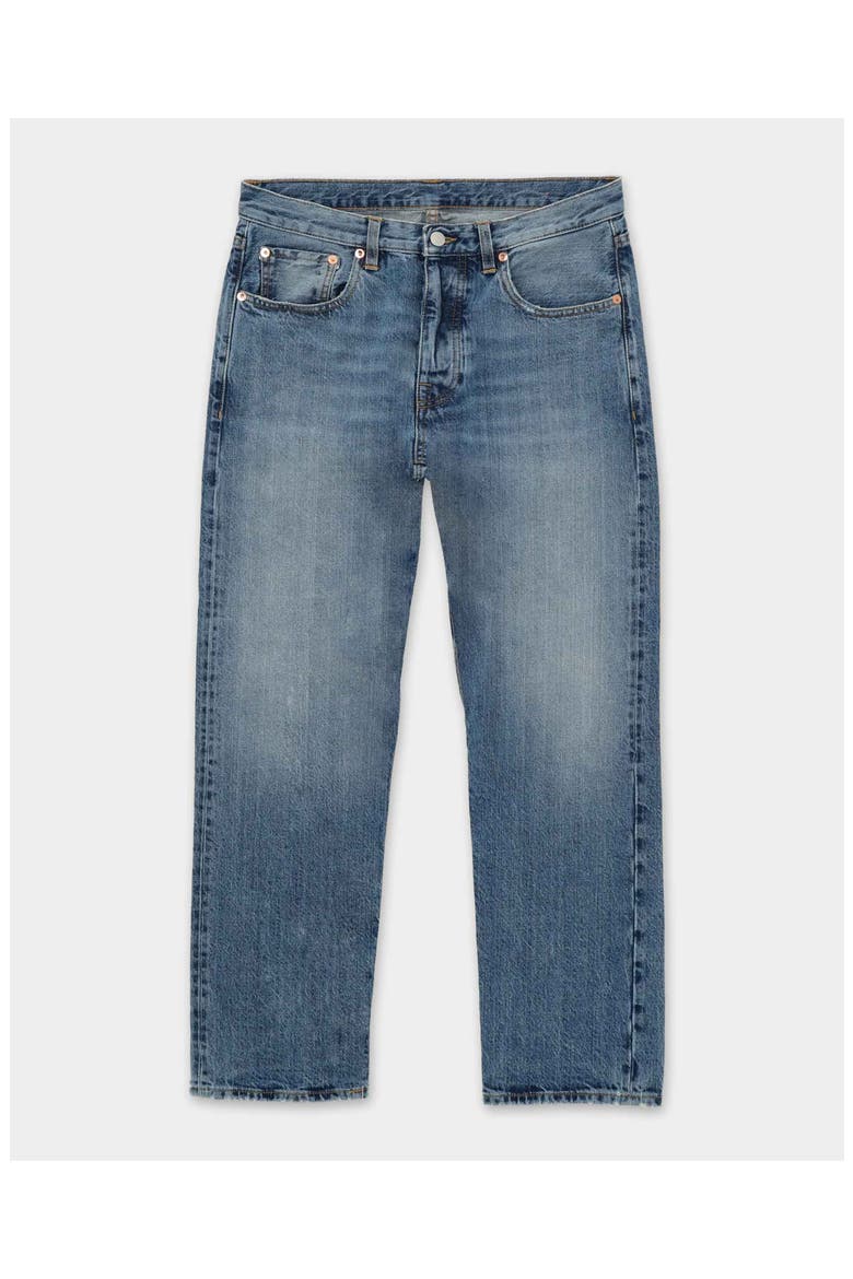 965 John Japan Selvedge 5-Pocket Slim-Fit Denim Pants, Main, color, Stone Wash