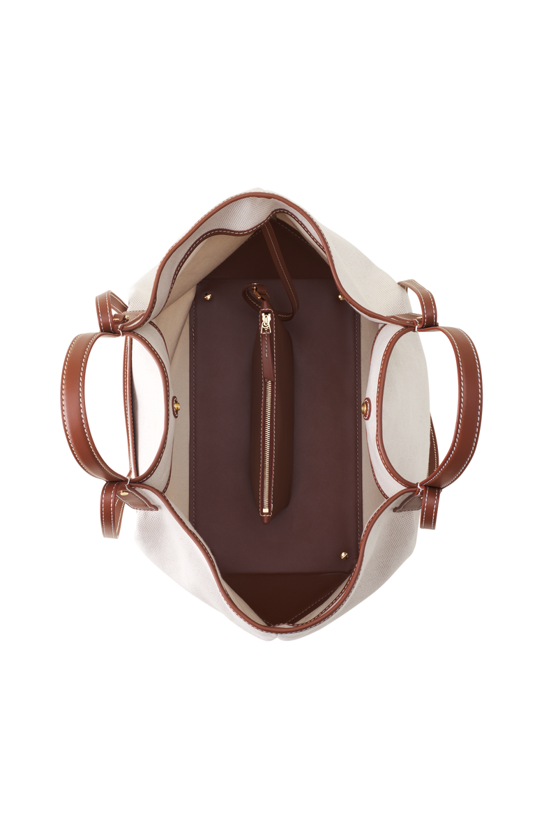 Lanvin Catch By Lanvin Canvas Tote Bag, Alternate, color, White